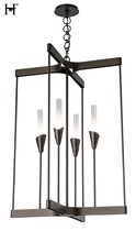 Hubbardton Forge 101700-SKT-14-WC0821 - Lilium 4-Light Chandelier