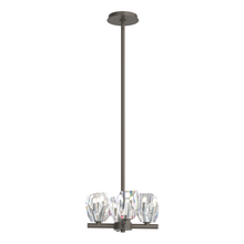 Hubbardton Forge 131061-SKT-MULT-07-CR - Gatsby 4-Light Semi-Flush/Pendant