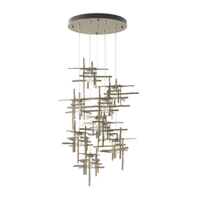 Hubbardton Forge 131107-SKT-STND-82-II0728 - Tura 9-Light Seeded Glass Pendant