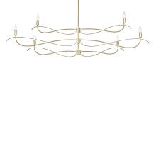 Hubbardton Forge 136352-SKT-MULT-86 - Willow 6-Light Large Chandelier