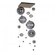 Hubbardton Forge 139051-LED-STND-05-YL0694 - Abacus 10-Light Square LED Pendant