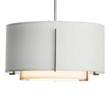 Hubbardton Forge 139602-SKT-MULT-85-SF1099-SJ1590 - Exos Small Double Shade Pendant