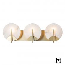 Hubbardton Forge 201057-SKT-86-AR - Callisto 3-Light Bath Sconce