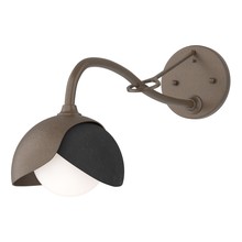 Hubbardton Forge 201377-SKT-05-10-GG0711 - Brooklyn 1-Light Double Shade Long-Arm Sconce