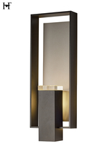 Hubbardton Forge 302665-SKT-80-78-ZM0850 - Shadow Box Large Dark Sky Friendly Outdoor Sconce