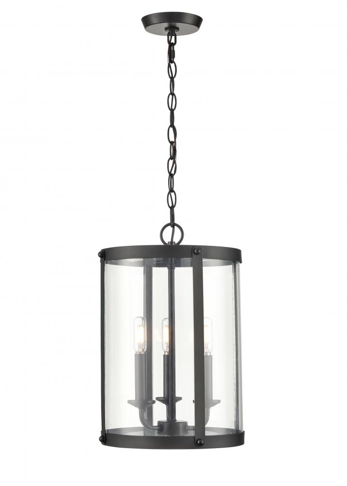 Aydenn 3-Light Pendant light Matte Black