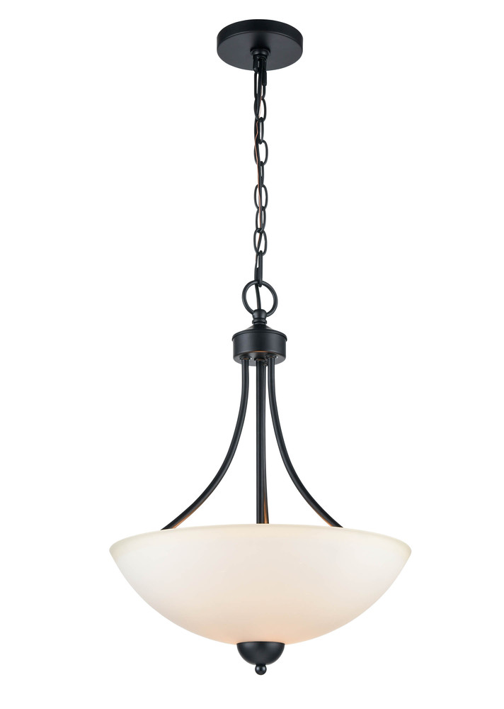 Ivey Lake 2-Light Pendant light Matte Black