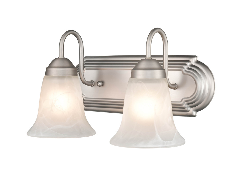 2-Light Vanity Satin Nickel