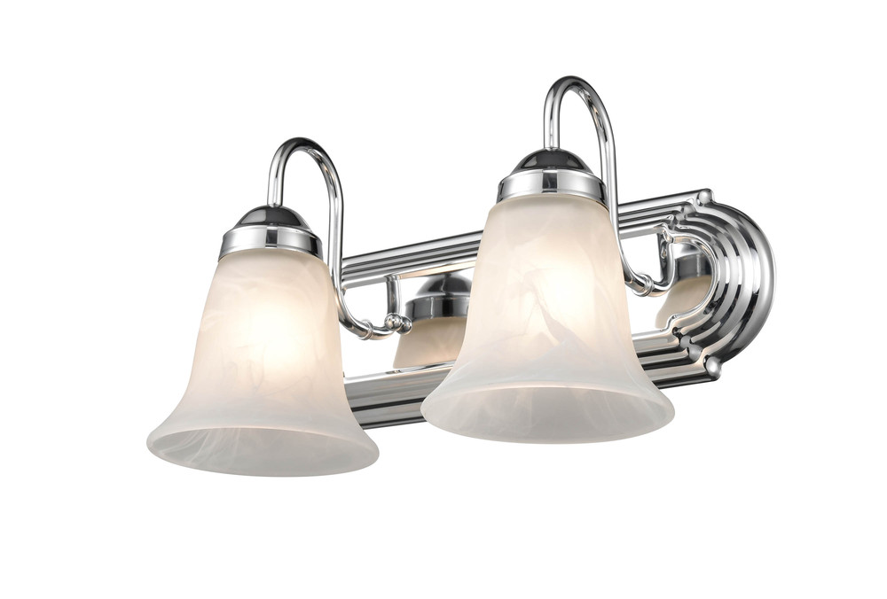 2-Light Vanity Chrome