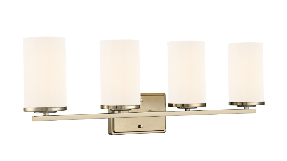 Verlana 27.75" 4-Light Vanity - Modern Gold
