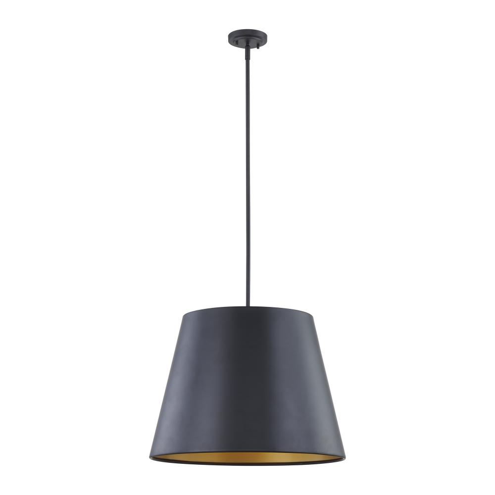 Allson 4-Light Pendant Light Matte Black