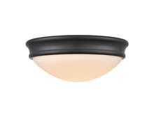 Millennium 5221-MB - 1-Light Flushmount Ceiling Light Matte Black