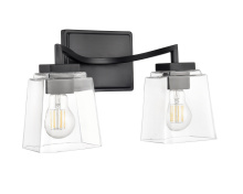 Millennium 24002-MB - Avenna 14.5" Wide 2-Light Vanity - Matte Black