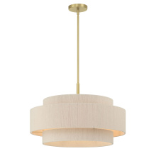 Millennium 208105-VB - Helbert 24" Wide 5-Light Pendant