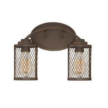 Millennium 3272-RBZ - Akron 2-Light Vanity Rubbed Bronze