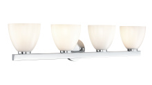 Millennium 49004-CH - Apria 33" Wide 4-Light Vanity - Polished Chrome