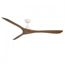 Modern Forms US - Fans Only FR-D2504-72-MW/DK - Carve 72 Downrod Ceiling Fan