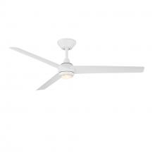 Modern Forms US - Fans Only FR-W2503-54L-MW - PISCES Downrod ceiling fan