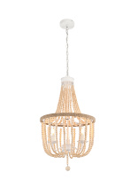 Elegant LD306D16BG - Pendant D16" H47" Beige