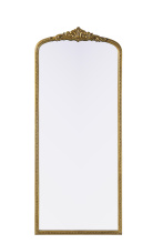 Elegant MR7F3072AB - Wall mirror 30"x1.4"x72" Antique Brass