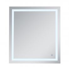 Elegant MRE13640 - Helios 36in x 40in Hardwired LED mirror with touch sensor and color changing temperature
