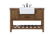 Elegant VF60148DW - 48 inch Single bathroom vanity in driftwood