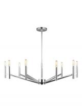 Visual Comfort & Co. Studio Collection 3124309-05 - Vector Nine Light Chandelier