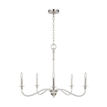 Visual Comfort & Co. Studio Collection CC1315PN - Hanover Medium Chandelier