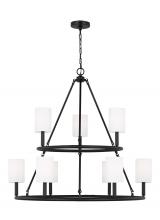 Visual Comfort & Co. Studio Collection DJC1099MBK - Egmont Extra Large Chandelier