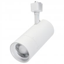 Nuvo TH741 - 30 Watt LED Track Head; 20 to 50 Degree Adjustable Beam Spread; CCT Selectable; Matte White Finish