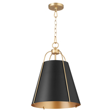Quorum 861-1-5980 - ELLEN 15" 1LT PENDANT - MB/AGB