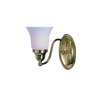 Framburg 8411 MB - 1-Light Mahogany Bronze Magnolia Sconce