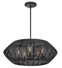 Hinkley 10385BK - Medium Single Tier Chandelier