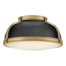 Hinkley 46353BK-LCB - Medium Flush Mount
