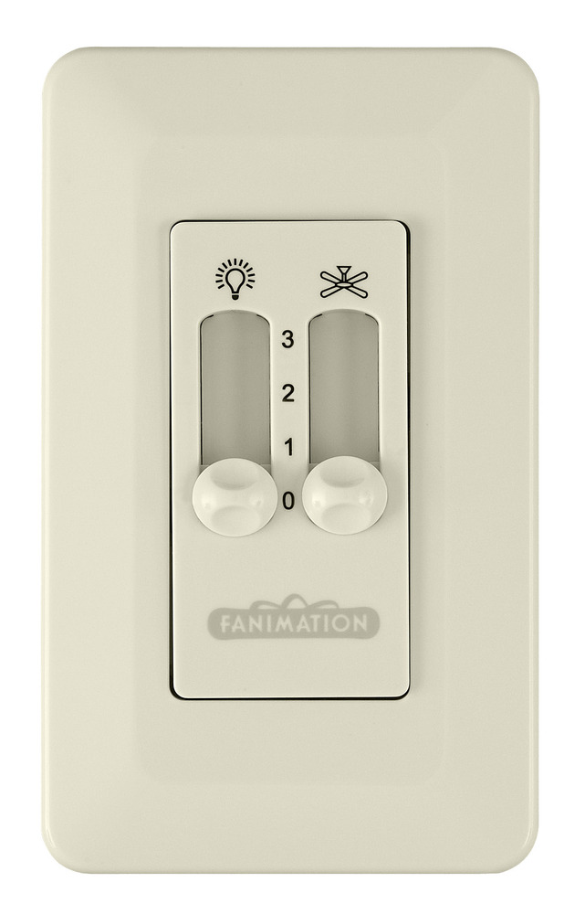 Wall Control Non-Reversing - Fan Speed and Light - LA