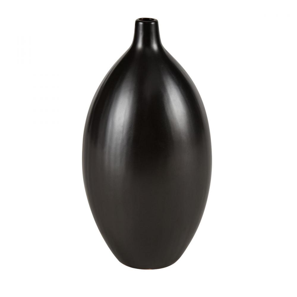 Faye Vase - Large Black (2 pack) (2 pack)