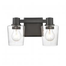 ELK Home 81641/2 - Celia 12'' Wide 2-Light Vanity Light - Matte Black