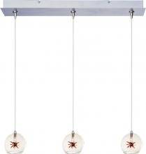 ET2 E94872-25 - Starburst 3-Light RapidJack Pendant and Canopy